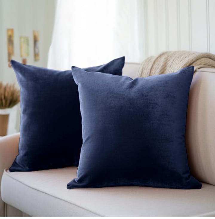 All Plain Velvet Cushion Covers