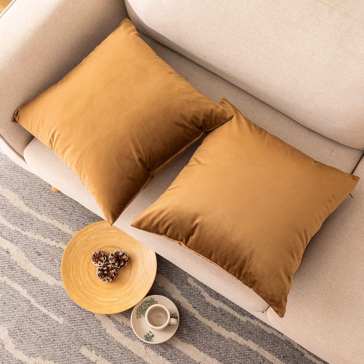 All Plain Velvet Cushion Covers