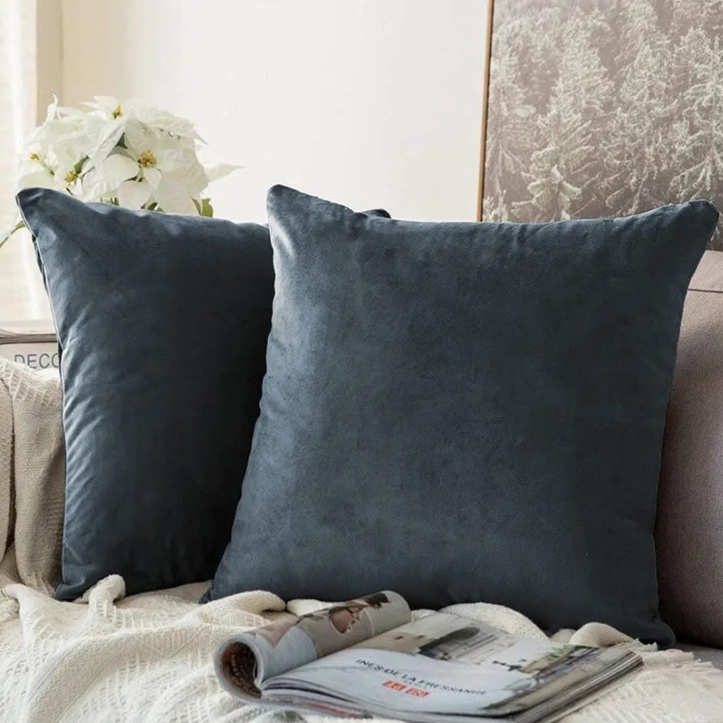 All Plain Velvet Cushion Covers